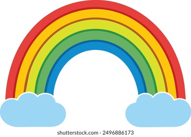 Arco iris para niños Diseño