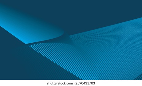 Arctic Blue abstract with stripes line pattern background for backdrop