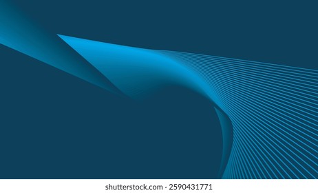 Arctic Blue abstract with stripes line pattern background for backdrop