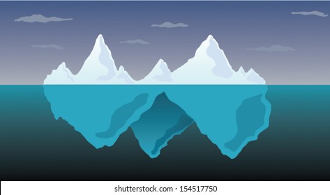 Arctic Iceberg Landscape