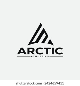 Arctic New Busyness Minimalist Logo