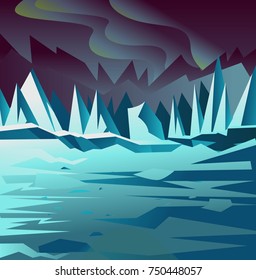 arctic scene