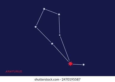 Arcturus is the brightest star in the northern constellation.