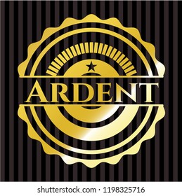 Ardent gold badge