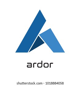 Ardor Coin Cryptocurrency Sign
