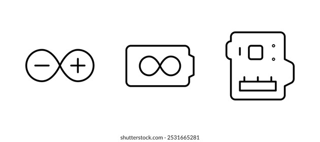 Arduino icon, electronic, protoboard icon. Element of robotics arduino engineering for mobile concept and web apps icon. Thin line icon for website design and development, app development.