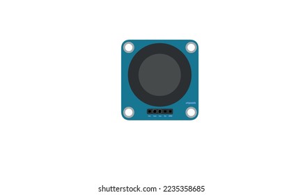 Arduino minimal drawing, microcontroller board, iot component, top view drawing, electronic DIY board for education