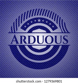 Arduous jean background