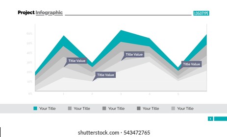 Area Chart Slide Template 1