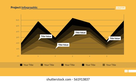 Area Chart Slide Template 1
