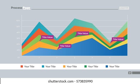 Area Chart Slide Template 1