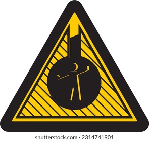 area confinada, muevase con cuidado, poca visibilidad, mire cuidadosamente, señal, simbolo, precaución, confined area, move with caution, low visibility, look carefully, sign, symbol, caution