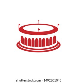 arena graphic design stadium vector