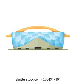 Icono vector de arena.Icono vector de dibujos animados aislado en arena de fondo blanco.