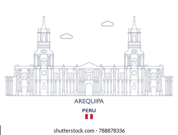 Arequipa City Skyline, Peru