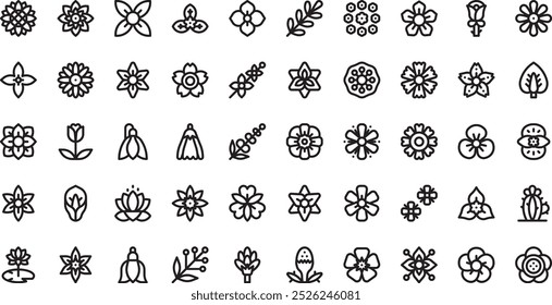 Arflowers iconss-iv High-Quality Vector Icons Collection with Editable Stroke. Ideal for Professional and Creative Projects.