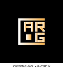 ARG letter logo vector design, ARG simple and modern logo. ARG luxurious alphabet design  