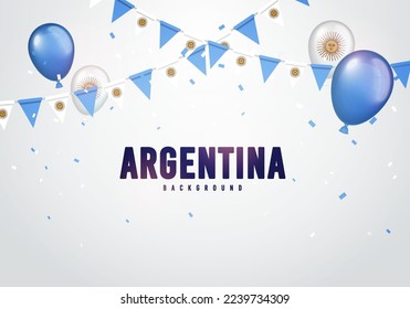 Argentina Festival And Party Background