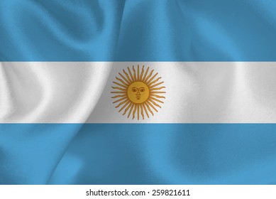 Argentina Flag Flag Stock Vector (Royalty Free) 259821611 | Shutterstock