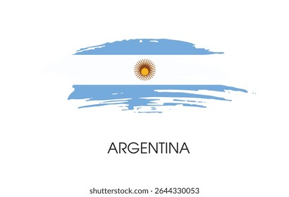 ARGENTINA bandeira banner fundo Vetor ilustração design independência dia banner design 