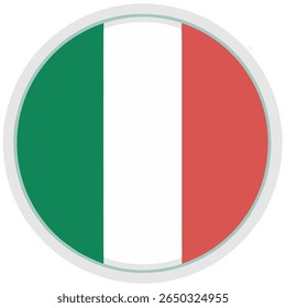 Ícone da bandeira da Argentina, listras azuis e brancas com sol dourado de maio, emblema nacional circular para viagens, cultura ou tema do país