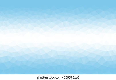 Argentina flag low poly triangular abstract background.