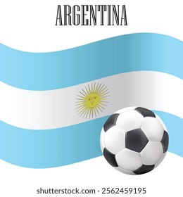 Argentina flag, soccer Argentina, Argentina flag Football, Argentina football with flag