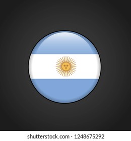 Argentina flags design vector 