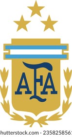 Argentina football logo vector is here