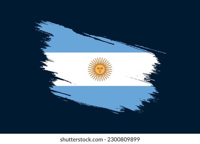 vector libre de bandera hd argentina