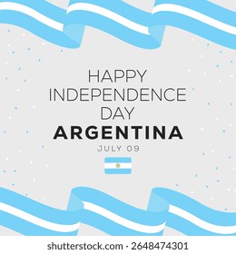 Argentina Independence Day Banner Design Idea