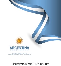 Argentina Independence Day Vector Template Design Illustration