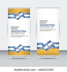 Argentina Independent Day Poster Creative Design Illustration Vector Template