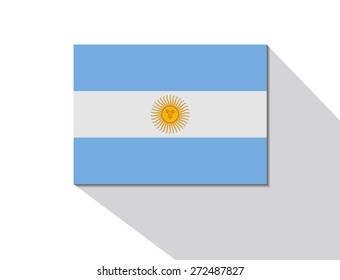 argentina long shadow flag
