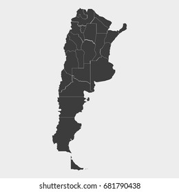 argentina map