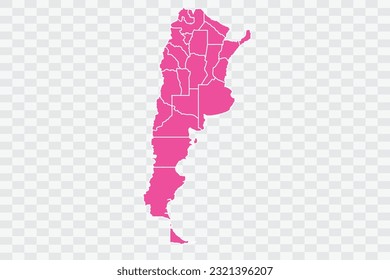 Argentina Map Fuscia Color Background quality files png