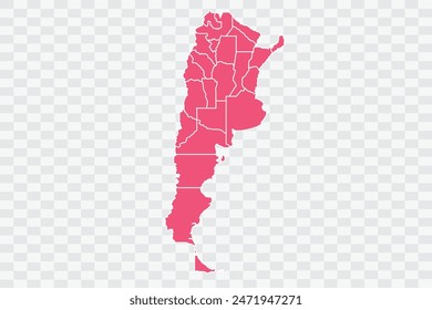 Argentina Map punch Color Background quality files png