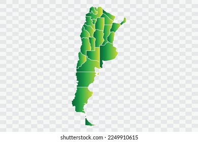 Argentina Map yellowish green Color Background quality files png
