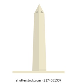 Argentina monument icon cartoon vector. Travel culture. Latin america