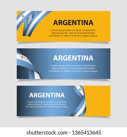 Argentina National Day Vector Template Design Illustration