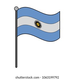 Argentina national flag