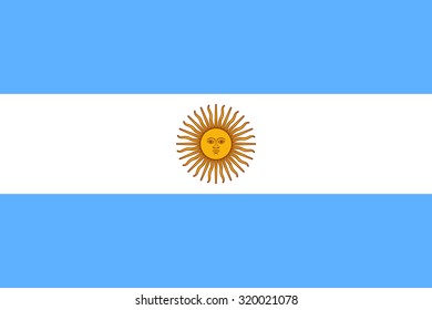 Argentina national flag.