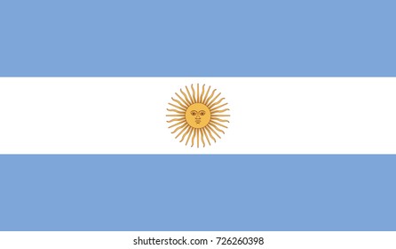 Argentina national flag 