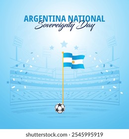 Argentina National
Sovereignty Day Social Media Design