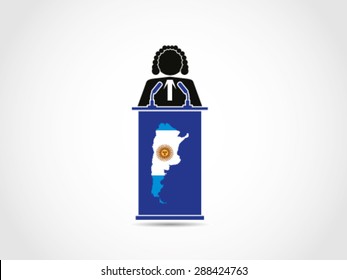 Argentina Podium Speech Judge