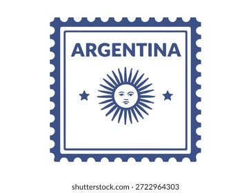 Argentina carimbo de correio ícone do vetor em um fundo branco
Carimbo de correio vetorial sobre fundo branco