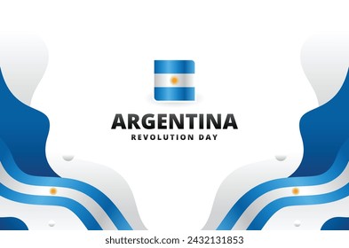 Argentina Revolution Day Celebration Design