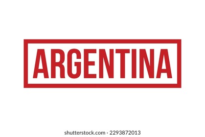 Argentina Rubber Stamp Seal Vector