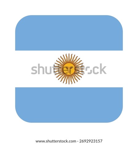 Argentina

Thumbnail Rounded World Square Shape Icon Circular Circle Flag Icon Symbol Nation Country World Set Chart National Football Futbol Sports Team Club

