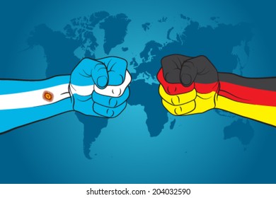 Argentina versus Germany